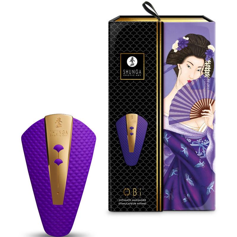 SHUNGA - OBI INTIMATE MASSAGER VIOLET - NOCTURNA DESIRES