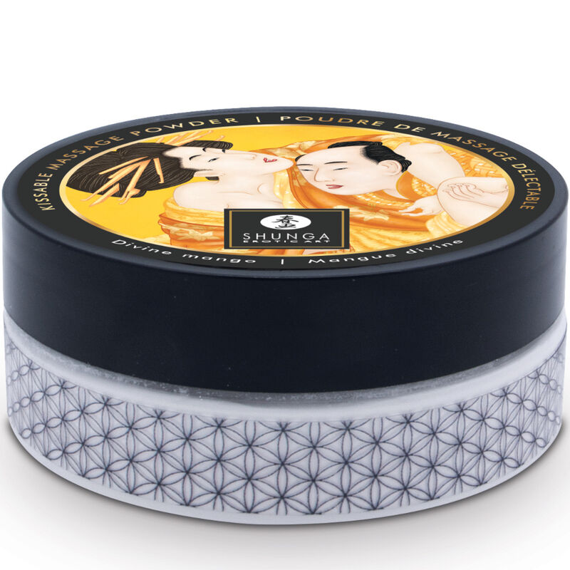 SHUNGA - EDIBLE MASSAGE POWDER KIT MANGO - NOCTURNA DESIRES