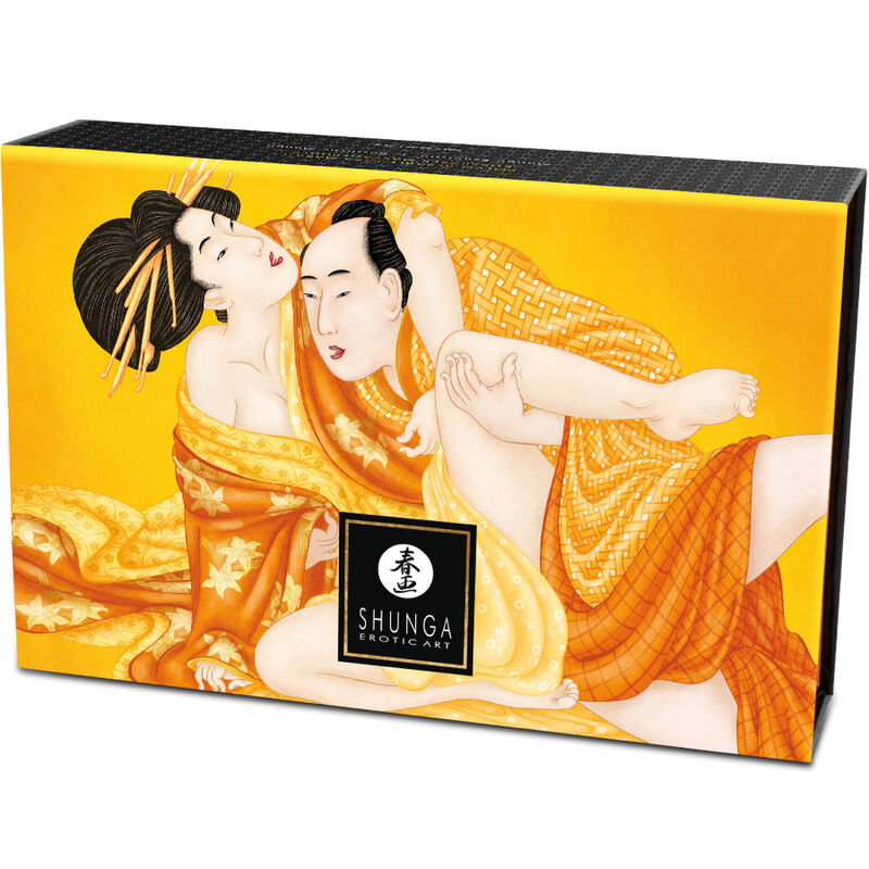 SHUNGA - EDIBLE MASSAGE POWDER KIT MANGO - NOCTURNA DESIRES
