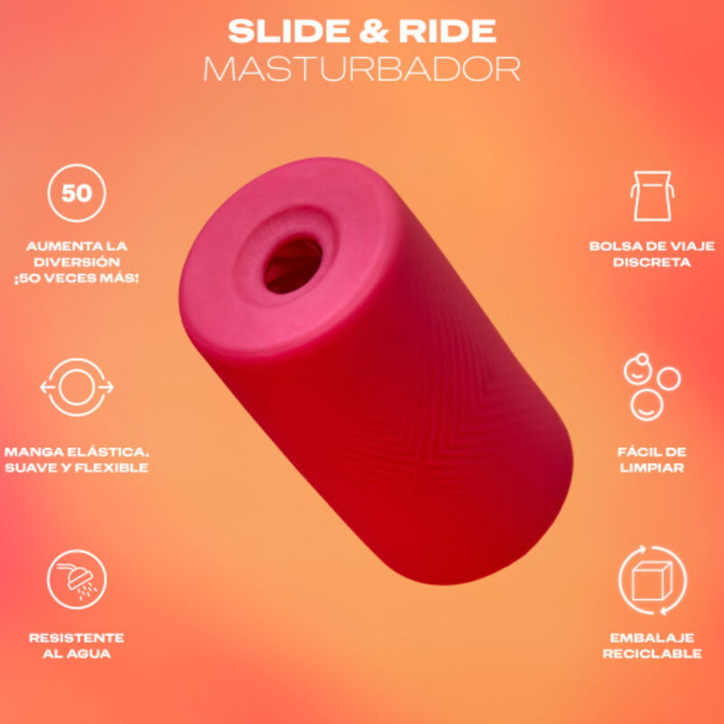DUREX - TOY SLIDE & RIDE MASTURBADOR - NOCTURNA DESIRES