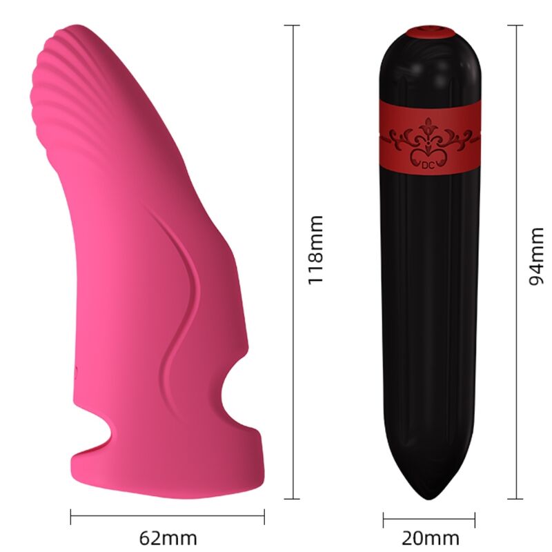 ARMONY - AURORA VIBRATOR FINGER FUCHSIA - NOCTURNA DESIRES