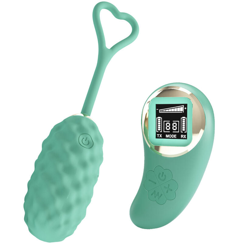PRETTY LOVE - VIVIAN GREEN REMOTE CONTROL VIBRATING EGG - NOCTURNA DESIRES
