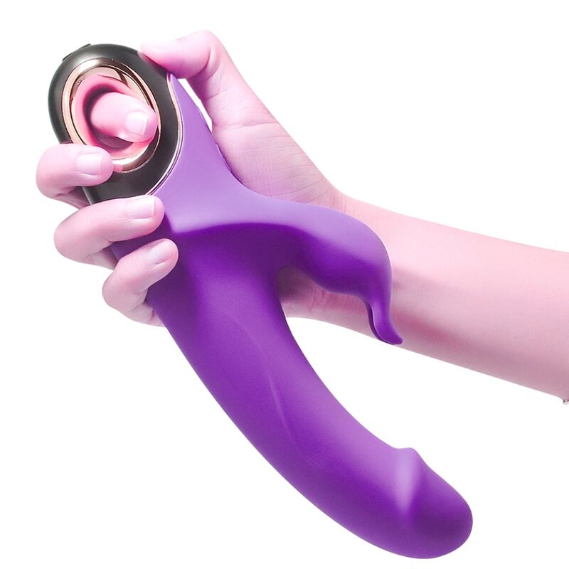 ARMONY - METEROR DILDO VIBRATOR RABBIT PURPLE - NOCTURNA DESIRES