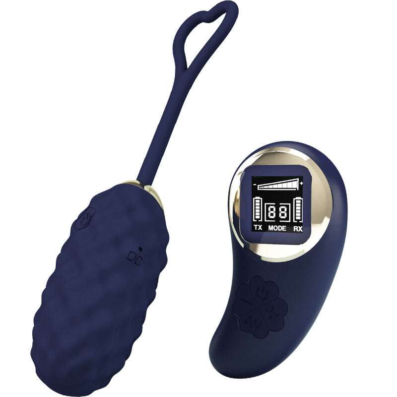 PRETTY LOVE - VIVIAN BLUE REMOTE CONTROL VIBRATING EGG - NOCTURNA DESIRES