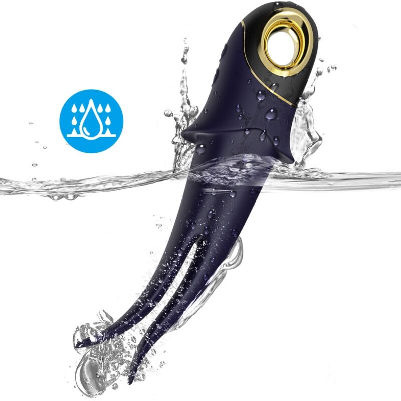ARMONY - SHADOW VIBRATOR DOUBLE-HEAD TEASING BLUE - NOCTURNA DESIRES