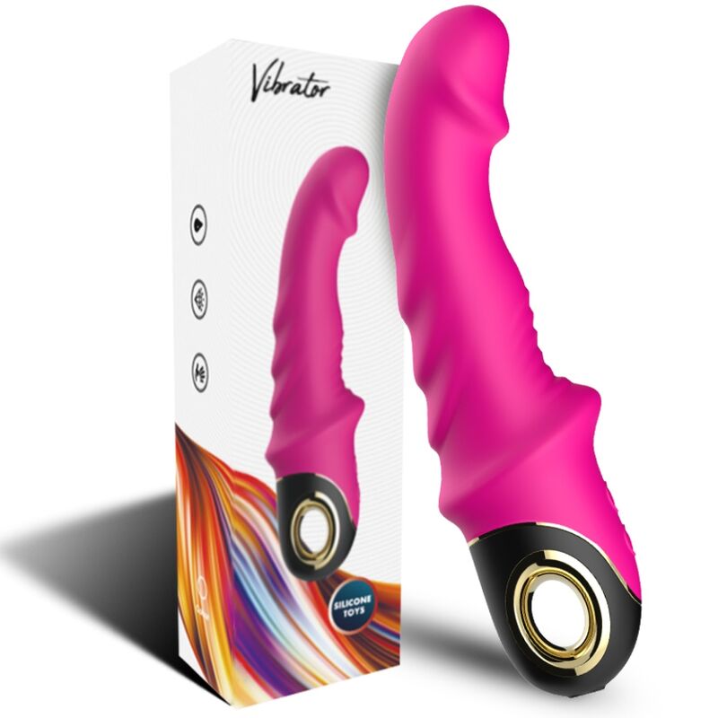 ARMONY - JOYBLADE DILDO VIBRATOR ROTATOR FUCHSIA - NOCTURNA DESIRES