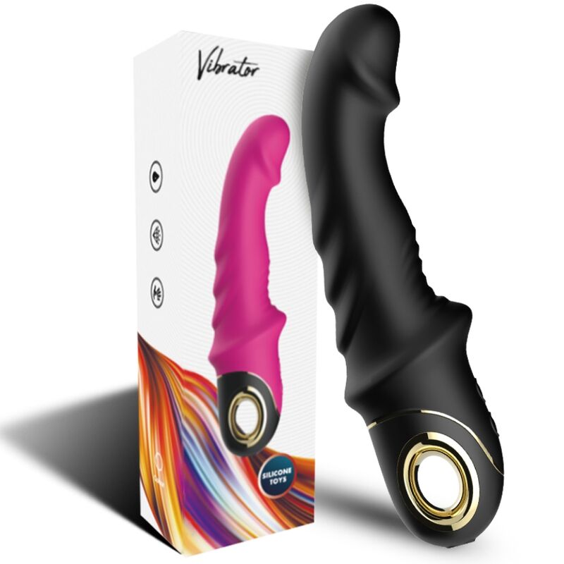 ARMONY - JOYBLADE DILDO VIBRATOR ROTATOR BLACK - NOCTURNA DESIRES