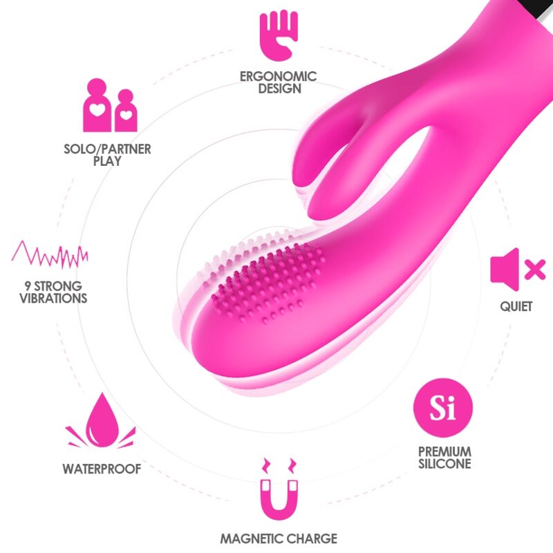 ARMONY - VIBRATOR RABBIT FUCHSIA - NOCTURNA DESIRES