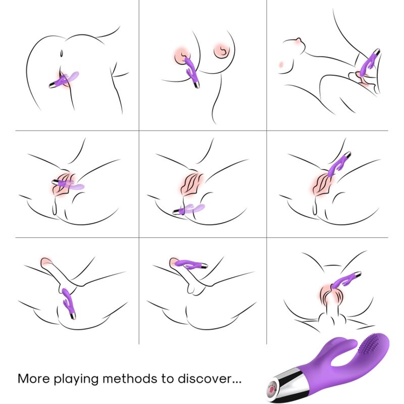 ARMONY - VIBRATOR RABBIT PURPLE - NOCTURNA DESIRES