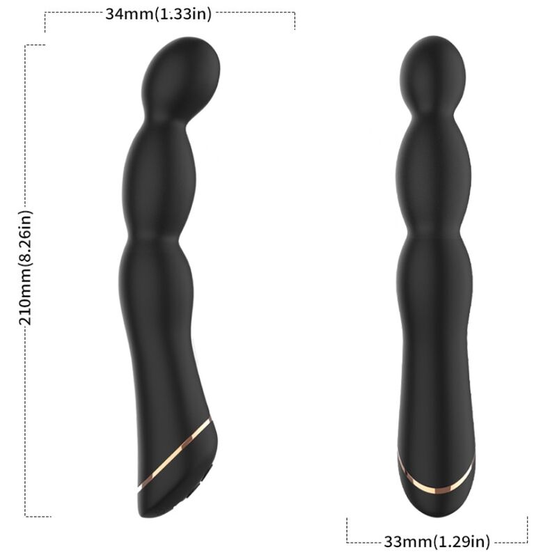 ARMONY - BAMBU VIBRATOR ADJUSTABLE BLACK - NOCTURNA DESIRES