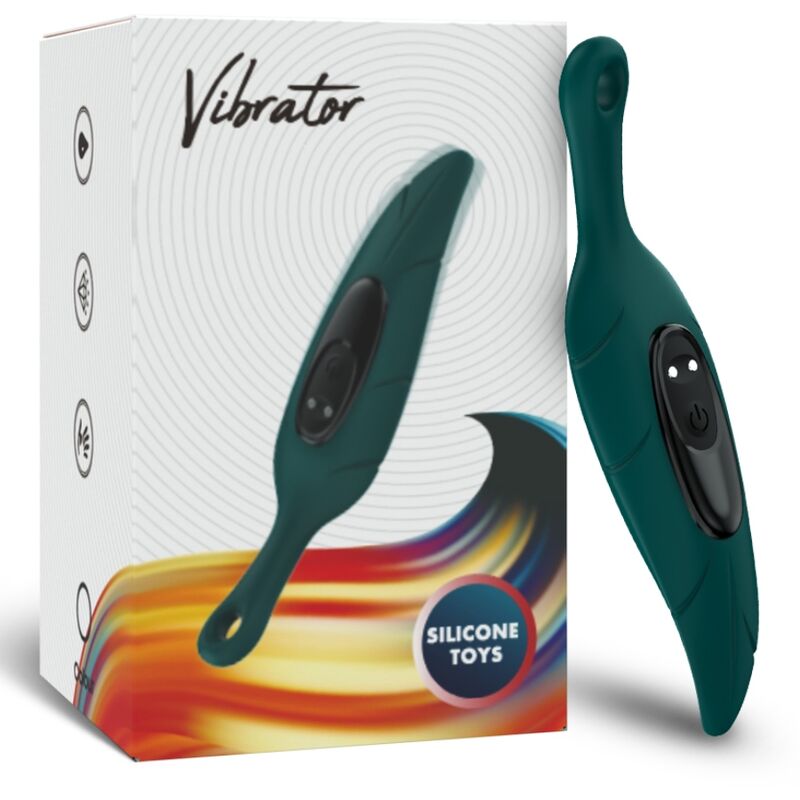 ARMONY - STIMULATOR & VIBRATOR LEAF GREEN - NOCTURNA DESIRES
