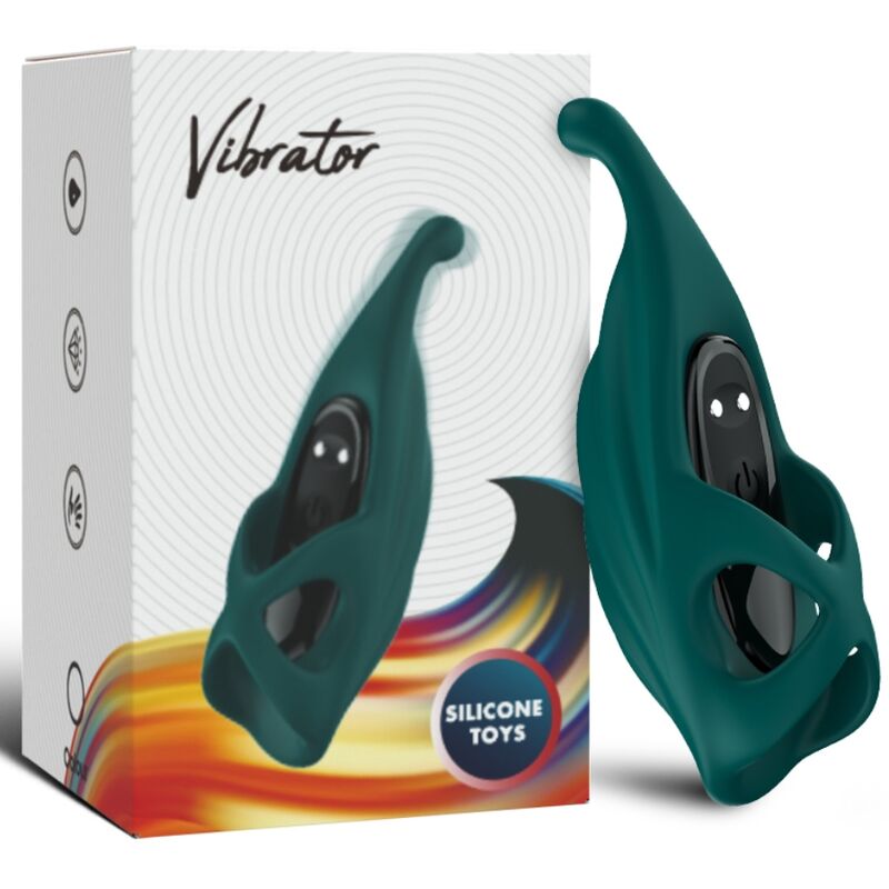 ARMONY - FINGER STIMULATOR & VIBRATOR GREEN - NOCTURNA DESIRES