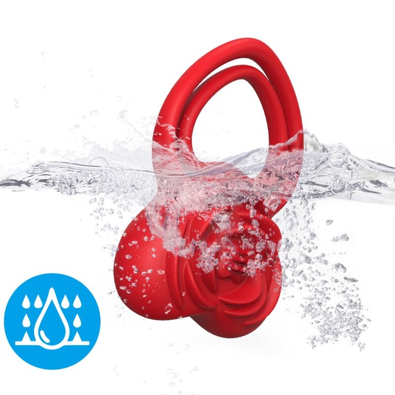 ARMONY - RING VIBRATOR HEART RED - NOCTURNA DESIRES