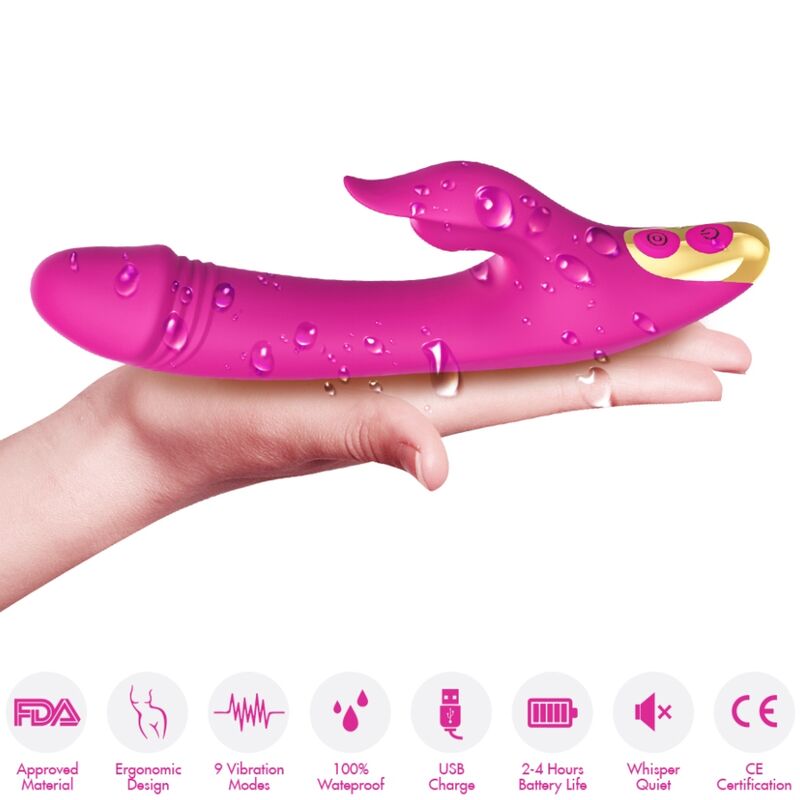 ARMONY - LOVE CLITORIS & G-SPOT SUCTION VIOLET - NOCTURNA DESIRES