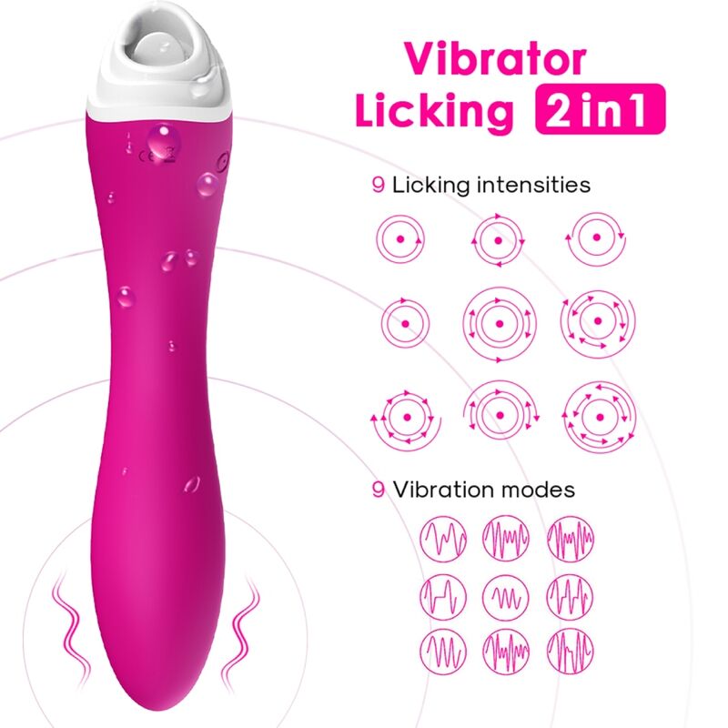 ARMONY - FAIRYLAND LICKING VIBRATING CLIT & VIBRATOR FUCISA - NOCTURNA DESIRES