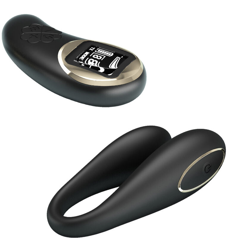 PRETTY LOVE - NATHAN DOUBLE PLEASURE VIBRATOR REMOTE CONTROL - NOCTURNA DESIRES