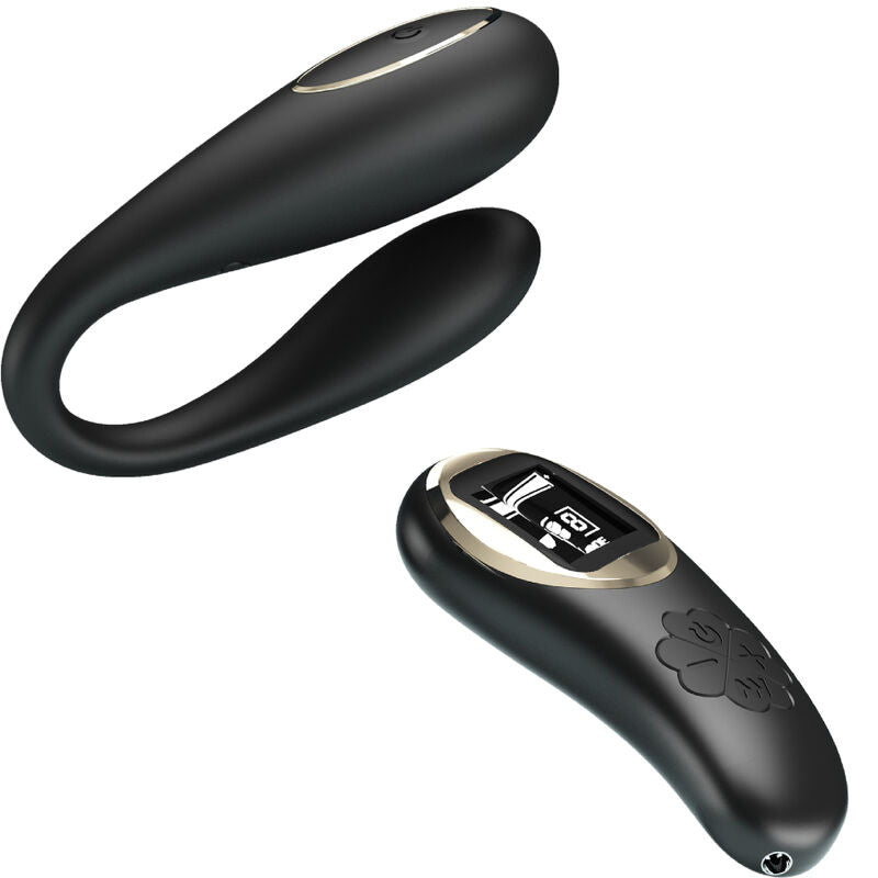 PRETTY LOVE - NATHAN DOUBLE PLEASURE VIBRATOR REMOTE CONTROL - NOCTURNA DESIRES