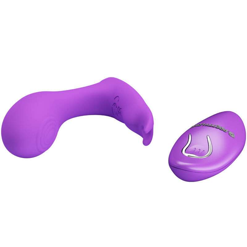 PRETTY LOVE - IDABELLE VIBRATION & PULSATION REMOTE CONTROL VIOLET - NOCTURNA DESIRES