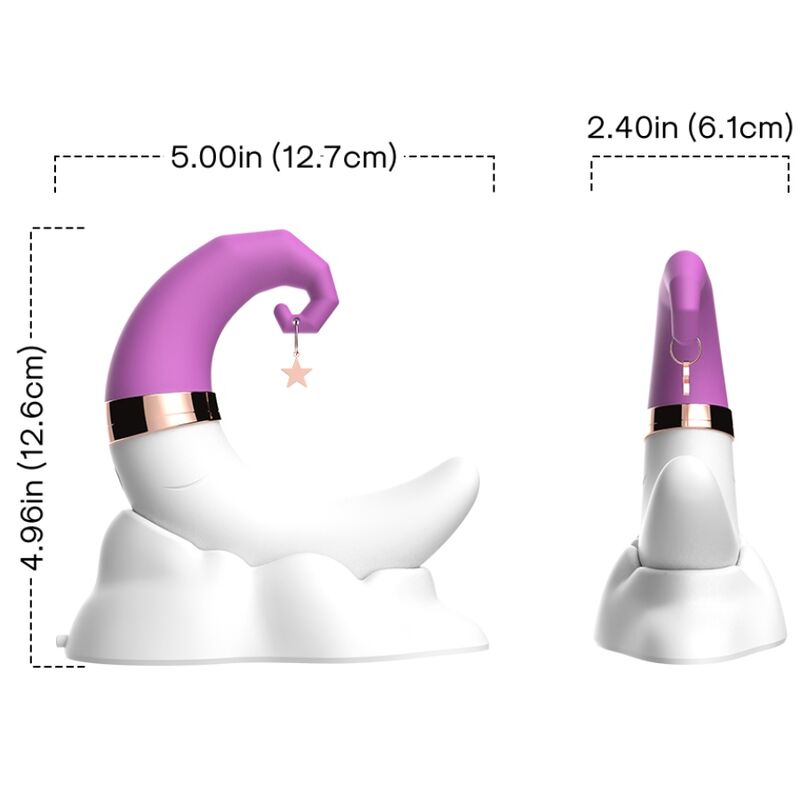 ARMONY - SWEETMOON CLITORIS & G-SPOT SUCTION CUP PINK - NOCTURNA DESIRES
