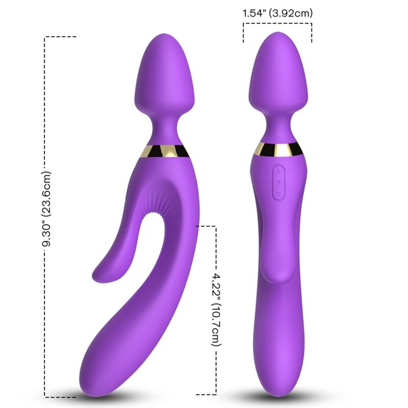 ARMONY - MASSAGER & VIBRATOR RABBIT PURPLE - NOCTURNA DESIRES