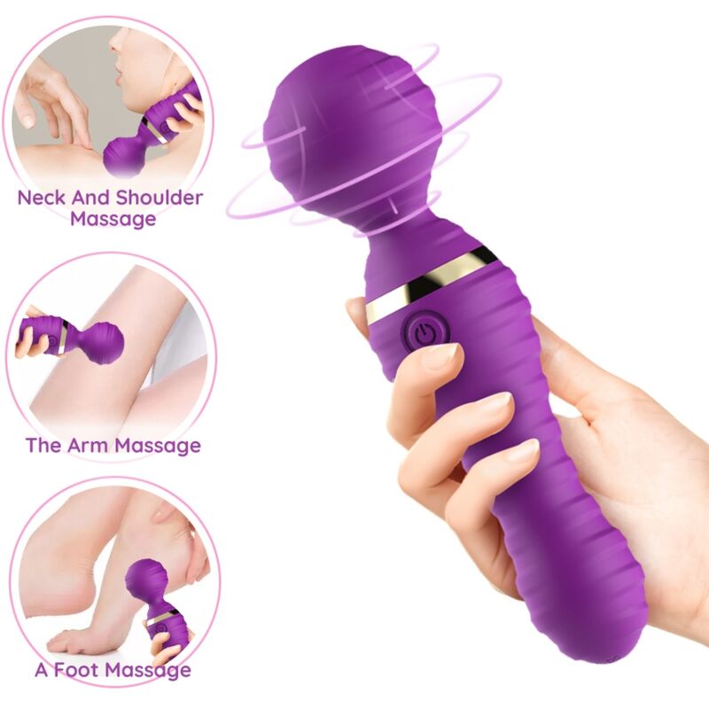 ARMONY - FREEDO MASSAGER & VIBRATOR SMALL PURPLE - NOCTURNA DESIRES