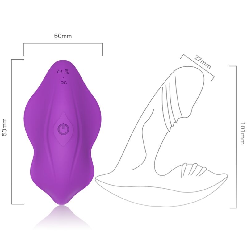 ARMONY - WHISTLE VIBRATOR INTRODUCIBLE REMOTE CONTROL PURPLE - NOCTURNA DESIRES