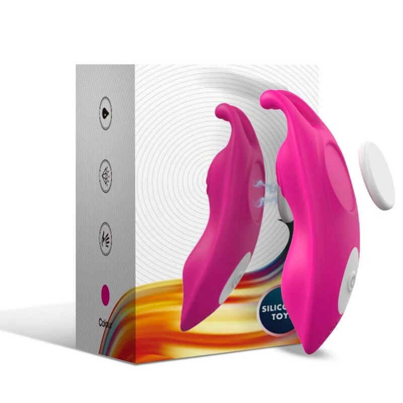 ARMONY - HONEYBEE WEARABLE PANTIES VIBRATOR G-SPOT FUCHSIA - FREE APP - NOCTURNA DESIRES