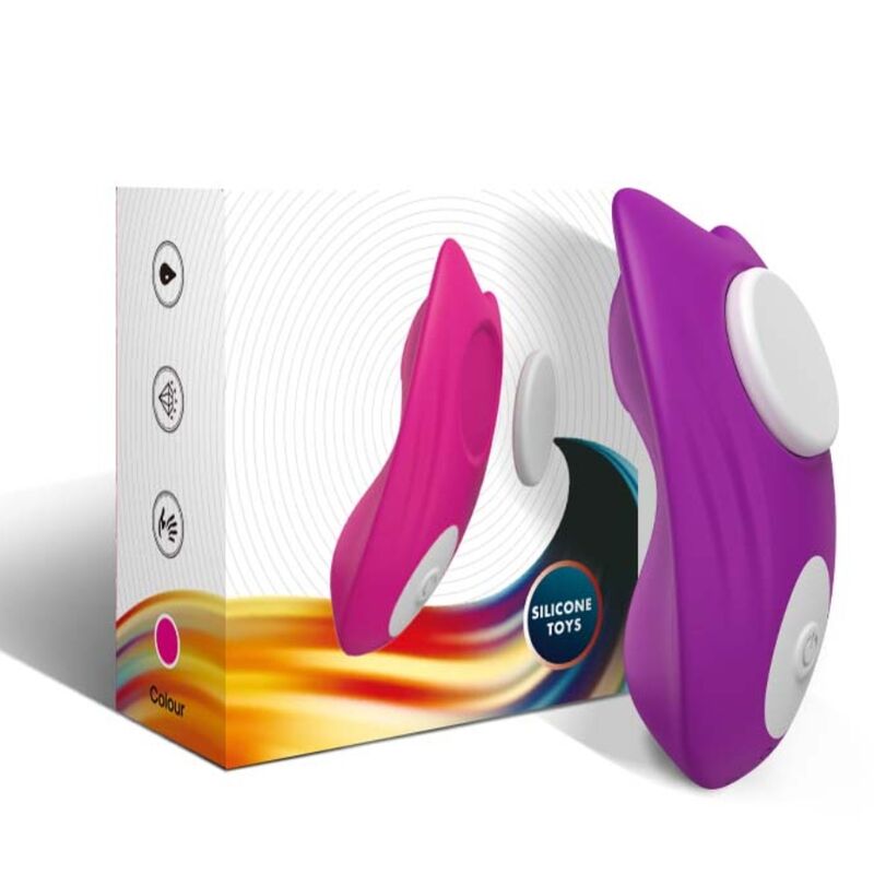 ARMONY - BUTTERFLY WEARABLE PANTIES VIBRATOR REMOTE CONTROL PURPLE - NOCTURNA DESIRES