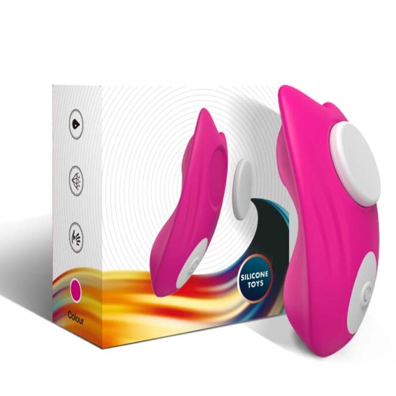ARMONY - BUTTERFLY WEARABLE PANTIES VIBRATOR REMOTE CONTROL PINK - NOCTURNA DESIRES