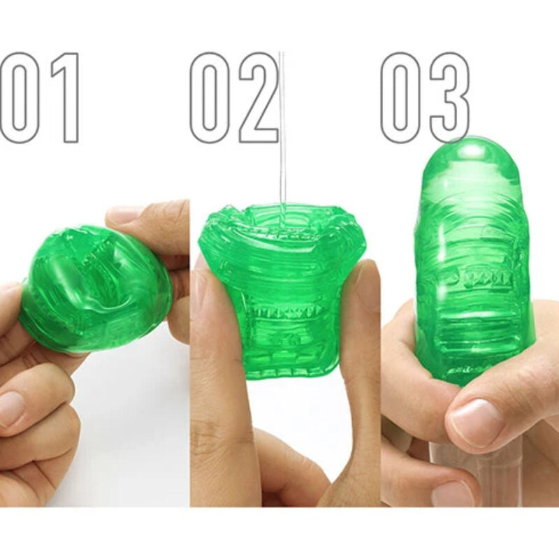 TENGA - UNI EMERALD MASTURBATOR THIMBLE - NOCTURNA DESIRES