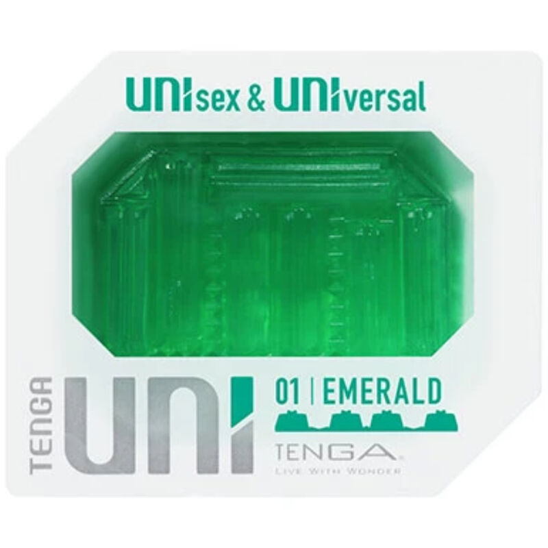 TENGA - UNI EMERALD MASTURBATOR THIMBLE - NOCTURNA DESIRES
