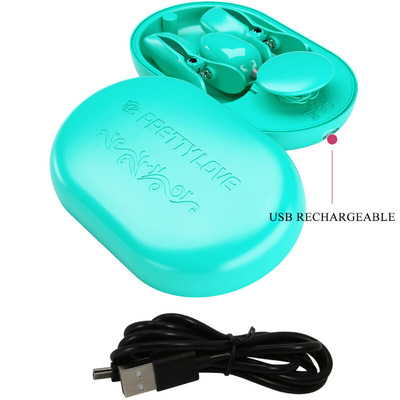 PRETTY LOVE - SURPRISE BOX BLUE ELECTRO STIMULATION TWEEZERS - NOCTURNA DESIRES