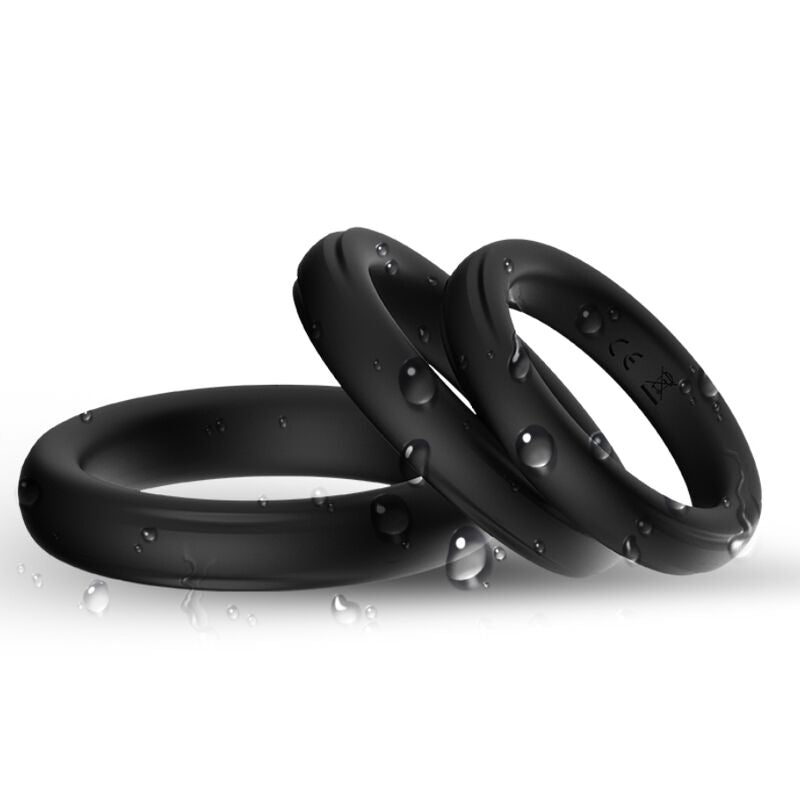 ARMONY - TRIPLE SILICONE RING LUMINOUS - NOCTURNA DESIRES