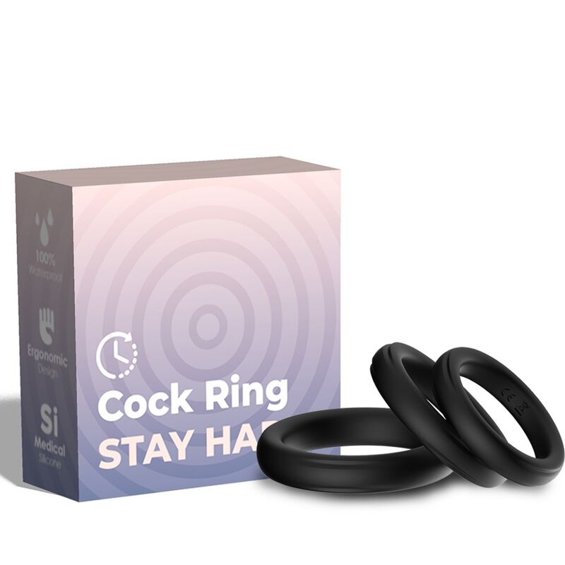 ARMONY - TRIPLE SILICONE RING LUMINOUS - NOCTURNA DESIRES