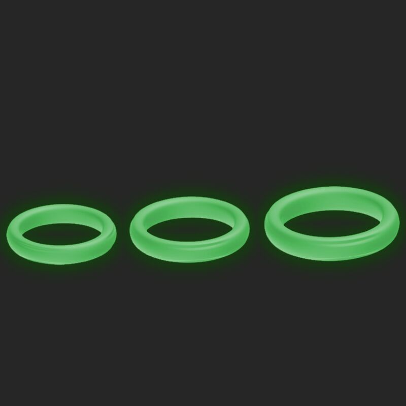 ARMONY - TRIPLE SILICONE RING LUMINOUS - NOCTURNA DESIRES