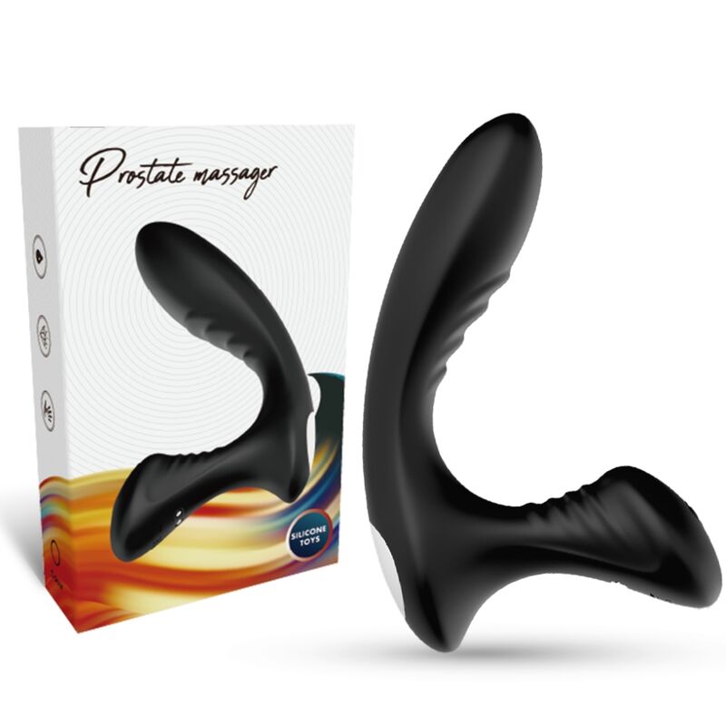 ARMONY - STORM VIBRATOR ANAL PROSTATE & PLUG REMOTE CONTROL BLACK - NOCTURNA DESIRES