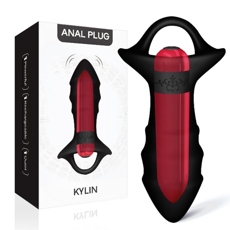 ARMONY - KYLIN FINGER VIBRATOR & ANAL PLUG REMOTE CONTROL BLACK - NOCTURNA DESIRES