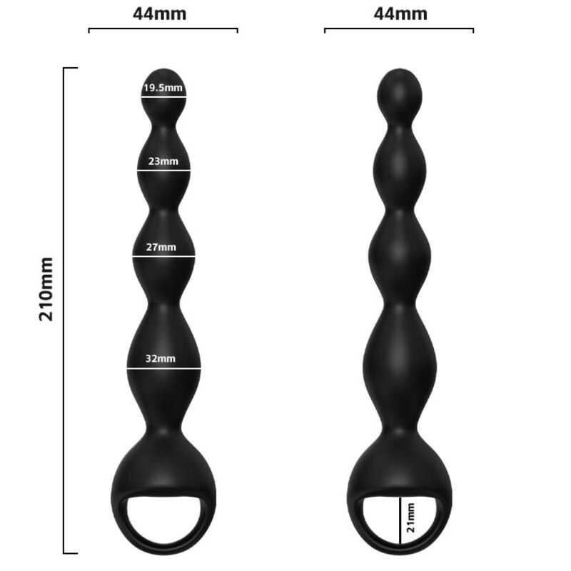 ARMONY - VIBRATOR FINGER ANAL PLUG BLACK - NOCTURNA DESIRES