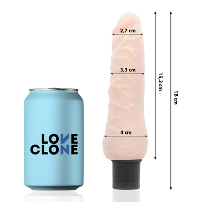 LOVECLONE - SVEN SELF LUBRICATION VIBRATOR 18.5 CM -O- 3.3 CM LOVECLONE  NOCTURNA DESIRES