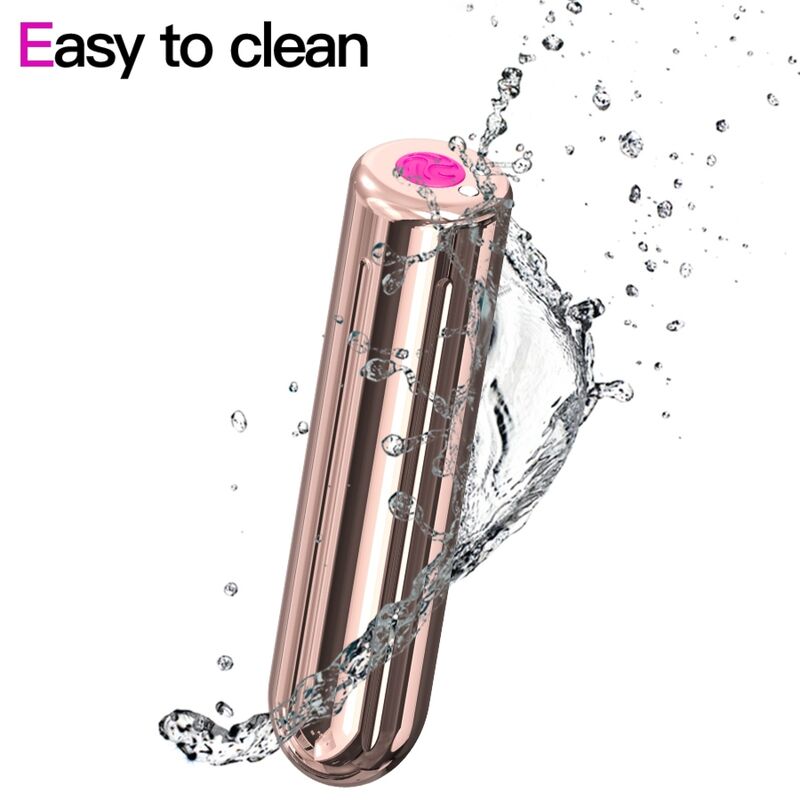 ARMONY - WARHEAD VIBRATOR BULLET REMOTE CONTROL GOLDEN 2 CM X 8.8 CM - NOCTURNA DESIRES