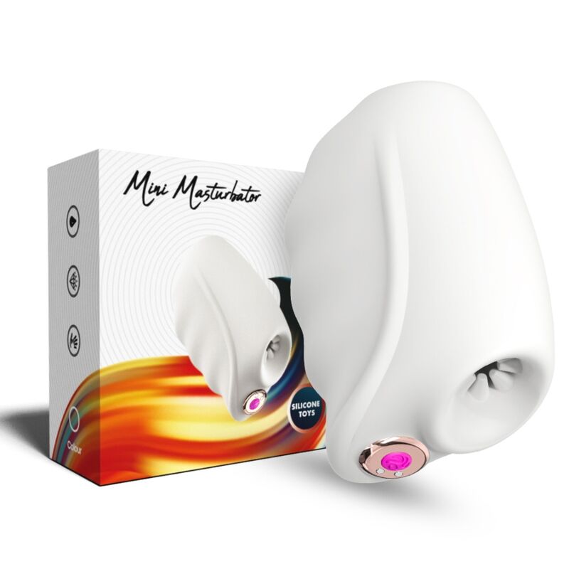 ARMONY - MASTER MASTURBATOR & VIBRATOR TRANSPARENTE - NOCTURNA DESIRES