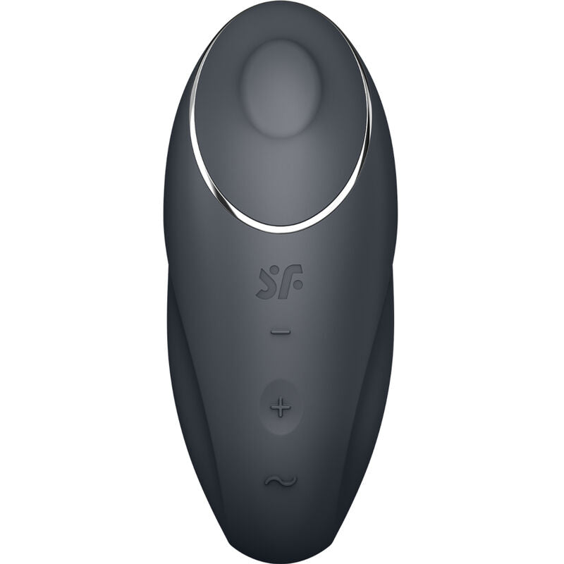 SATISFYER - TAP & CLIMAX 1 LAY-ON VIBRATOR BLACK - NOCTURNA DESIRES