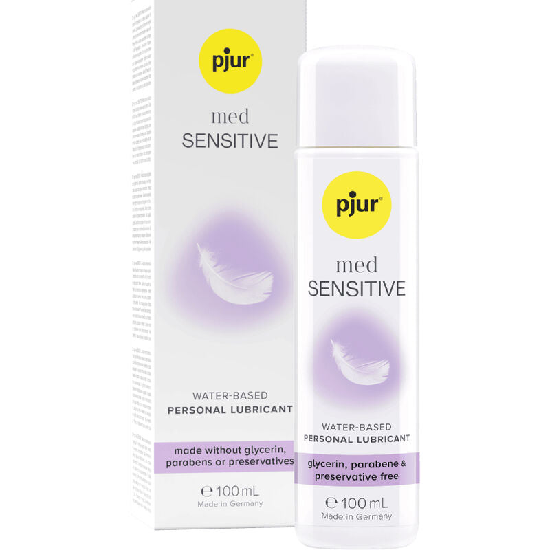 PJUR - MED SENSITIVE GLIDE WATER BASED LUBRICANT 100 ML - NOCTURNA DESIRES