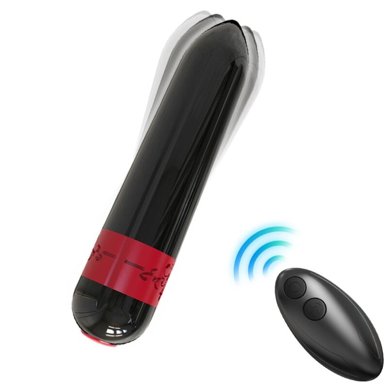 ARMONY - ROCKET VIBRATOR BULLET REMOTE CONTROL BLACK - NOCTURNA DESIRES