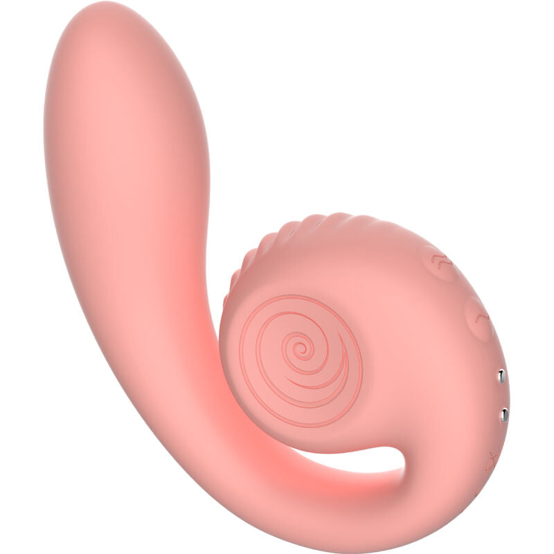 SNAIL VIBE - GIZI DUAL STIMULATOR PINK - NOCTURNA DESIRES