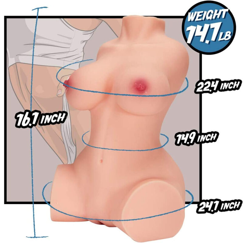 ARMONY - REALISTIC FEMALE TORSO MODEL 10 - NOCTURNA DESIRES