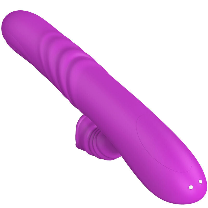 ARMONY - ANGELIA MULTIFUNCTION VIBRATOR WITH STIMULATING TONGUE VIOLET HEAT EFFECT - NOCTURNA DESIRES