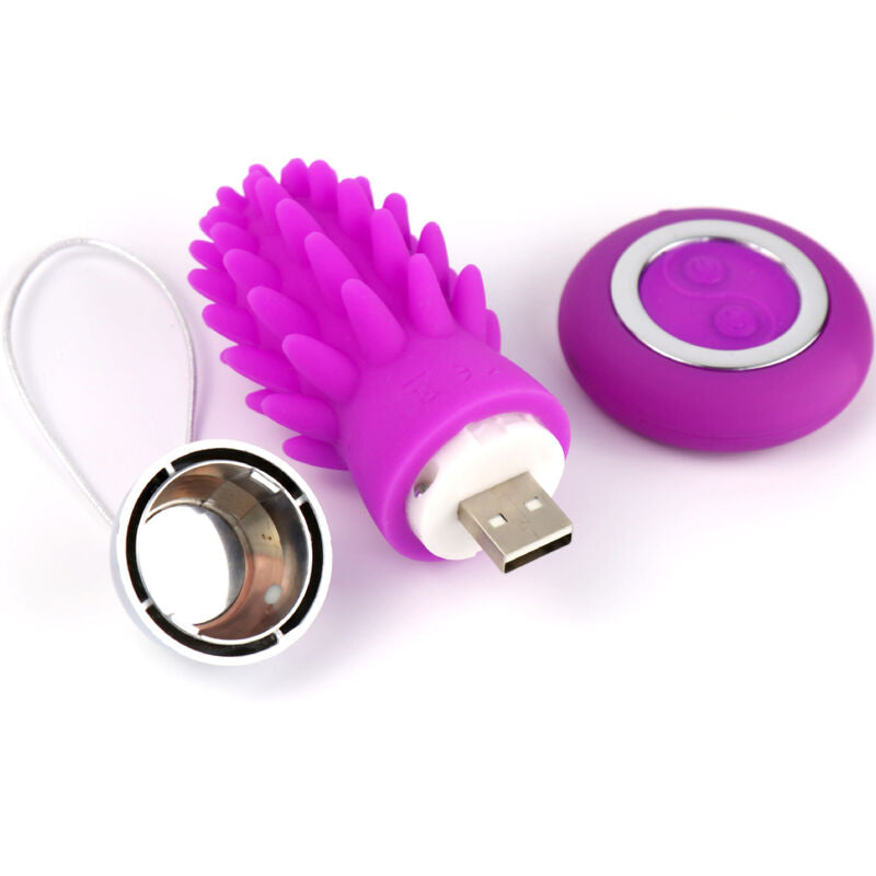 ARMONY - OCTOPUS CACTUS VIBRATING EGG VIOLET REMOTE CONTROL - NOCTURNA DESIRES