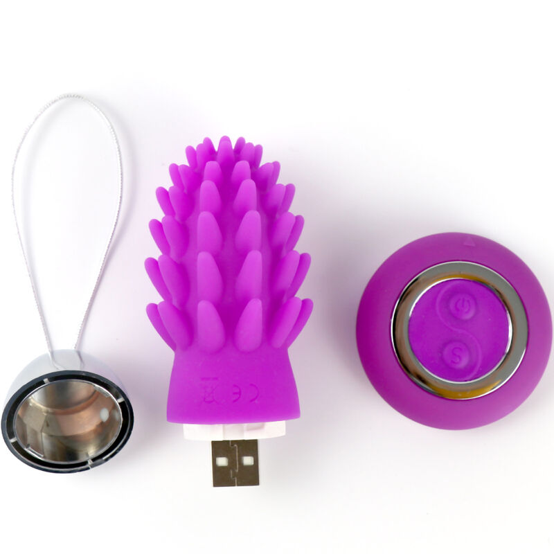 ARMONY - OCTOPUS CACTUS VIBRATING EGG VIOLET REMOTE CONTROL - NOCTURNA DESIRES