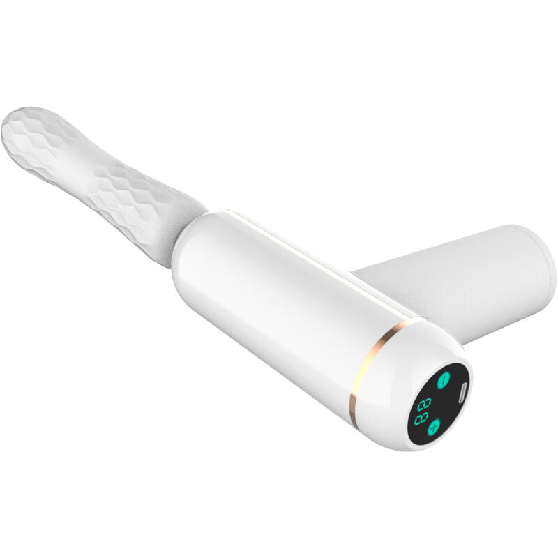 ARMONY - FKING MACHINE ADJUSTABLE & AUTOMATIC VIBRATOR WHITE - NOCTURNA DESIRES